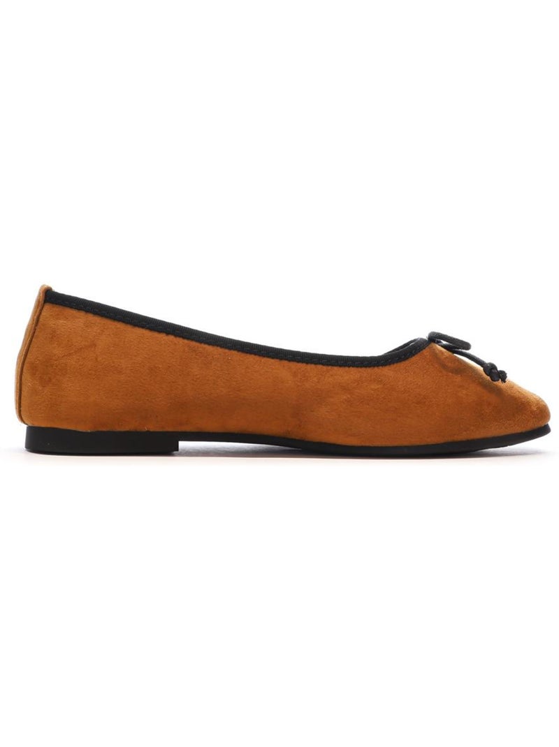 Ballerines femme Marron cappuccino - Kiabi