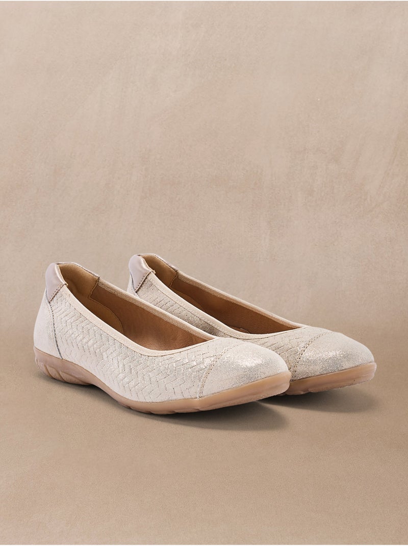 Ballerines femme semelle amovible - PEDICONFORT Doré - Kiabi