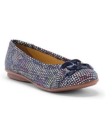Ballerines femme tout cuir - PEDICONFORT