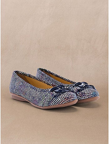 Ballerines femme tout cuir - PEDICONFORT