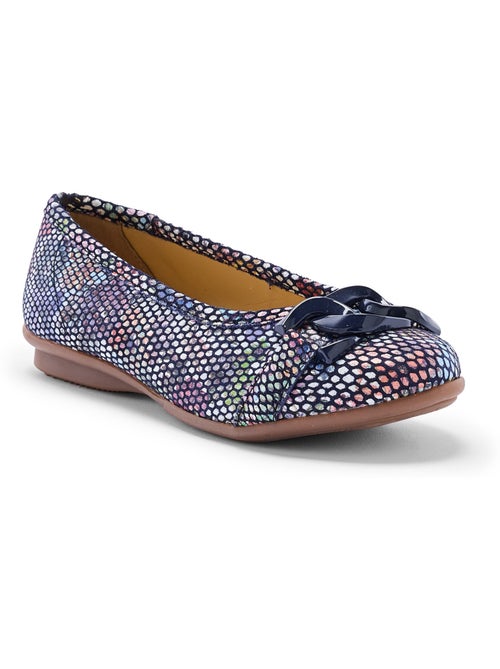 Ballerines femme tout cuir - PEDICONFORT - Kiabi