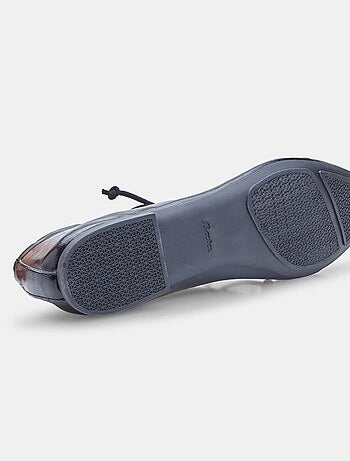 Ballerines froncées avec noeud BATA