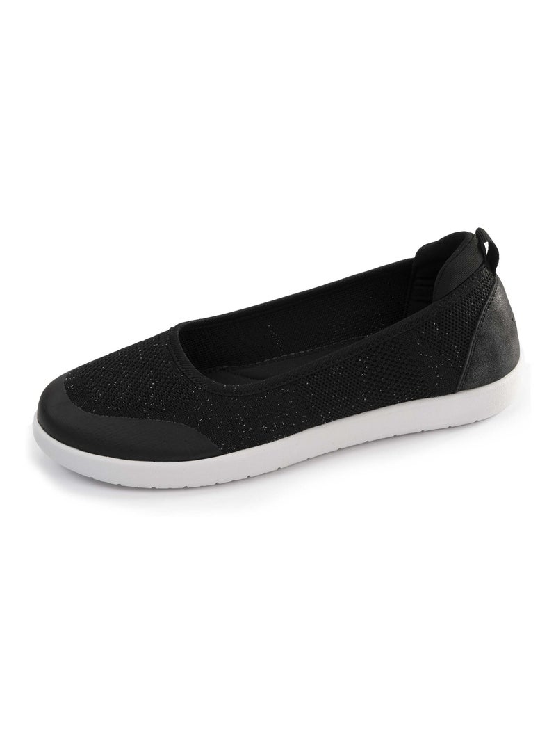 Ballerines   Isotoner Noir Noir - Kiabi