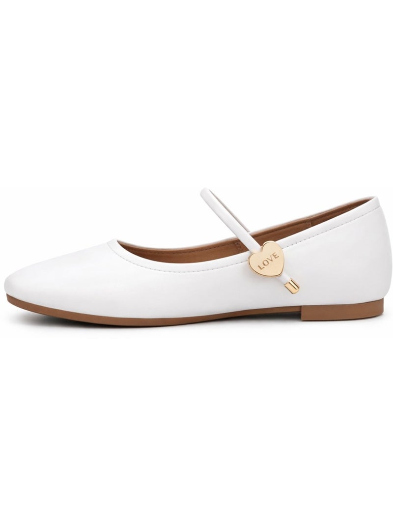 Ballerines Kebello Blanc - Kiabi