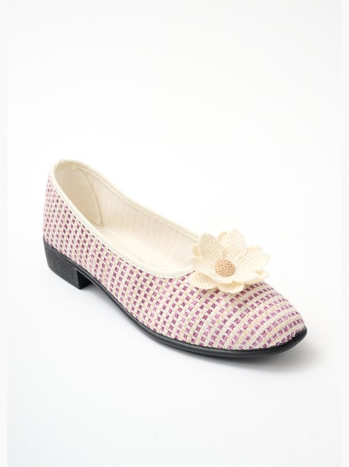 Ballerines largeur confort toile - Afibel - Kiabi