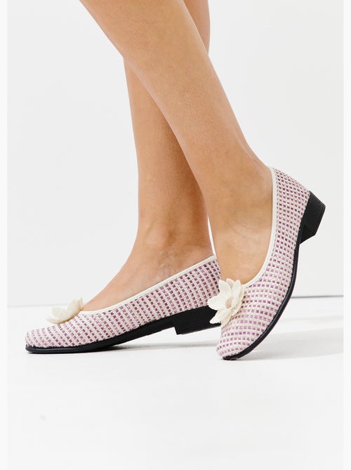 Ballerines largeur confort toile - Afibel - Kiabi