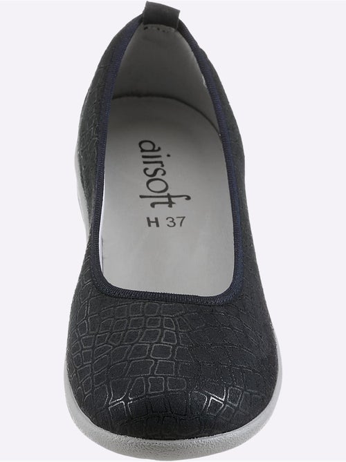 Ballerines largeur pied fort - taille standard - witt - Kiabi Ballerines largeur pied fort - taille standard - witt - Kiabi