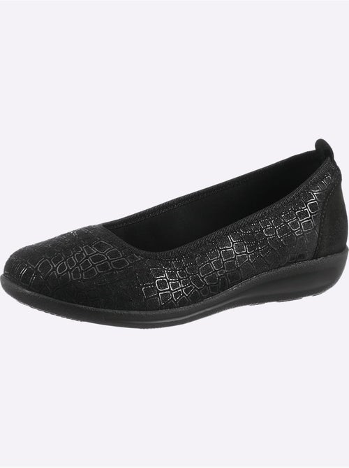 Ballerines largeur pied fort - taille standard - witt - Kiabi Ballerines largeur pied fort - taille standard - witt - Kiabi