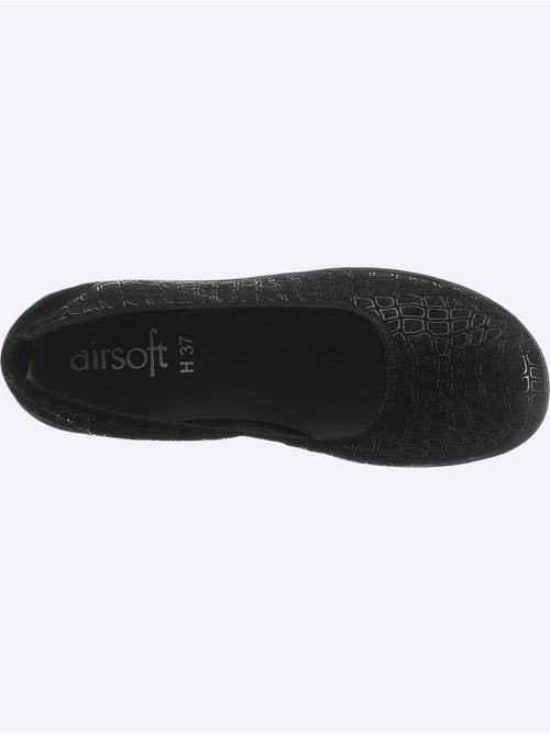 Ballerines largeur pied fort - taille standard - witt - Kiabi Ballerines largeur pied fort - taille standard - witt - Kiabi