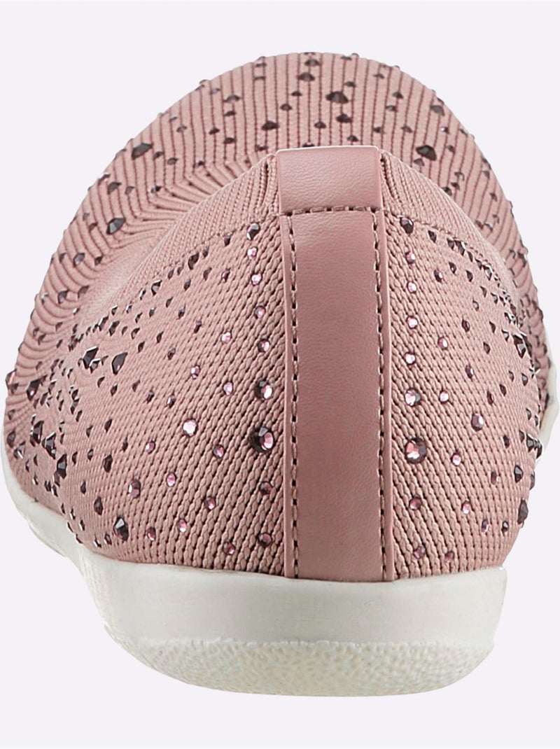 Ballerines Largeur Pied Normal - Taille Standard - Witt Rose - Kiabi