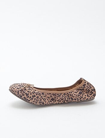 Ballerines léopard