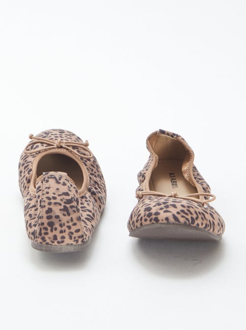 Ballerines léopard - Kiabi