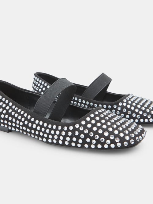 Ballerines Mary Jane avec strass BATA RED LABEL - Kiabi
