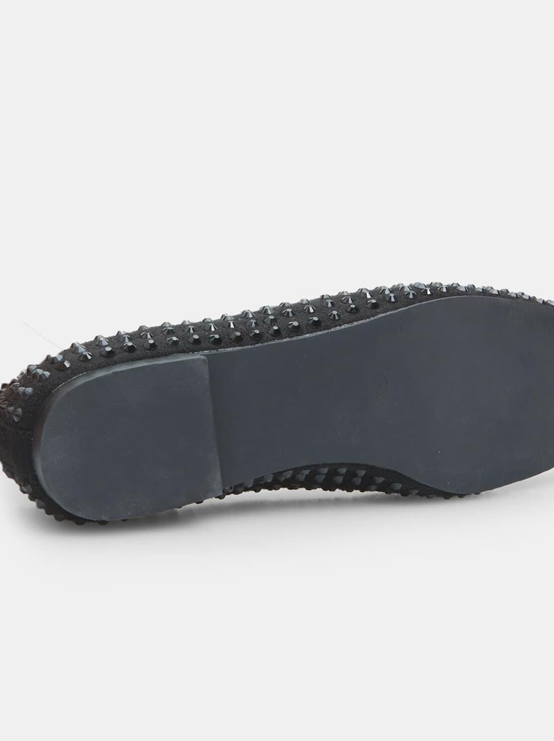 Ballerines Mary Jane avec strass BATA RED LABEL Noir - Kiabi