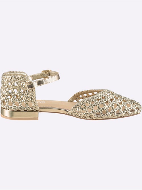 Ballerines Matière Synthétique - Taille Standard - helline - Kiabi