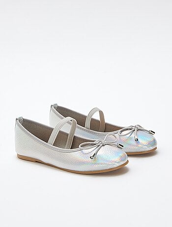Ballerines métallisées