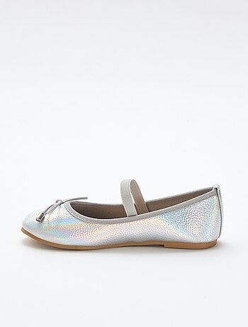 Ballerines métallisées
