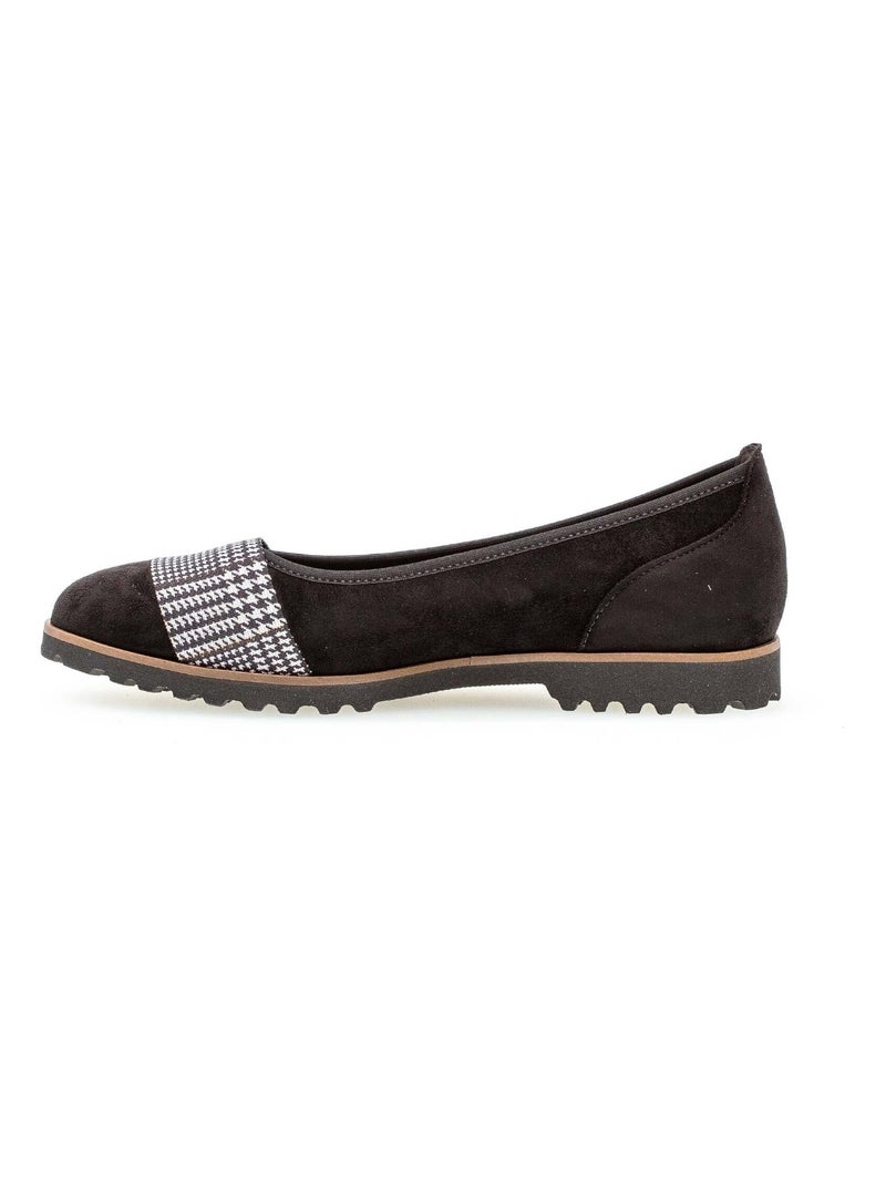 Ballerines modernes  en velours Gabor Noir Noir - Kiabi