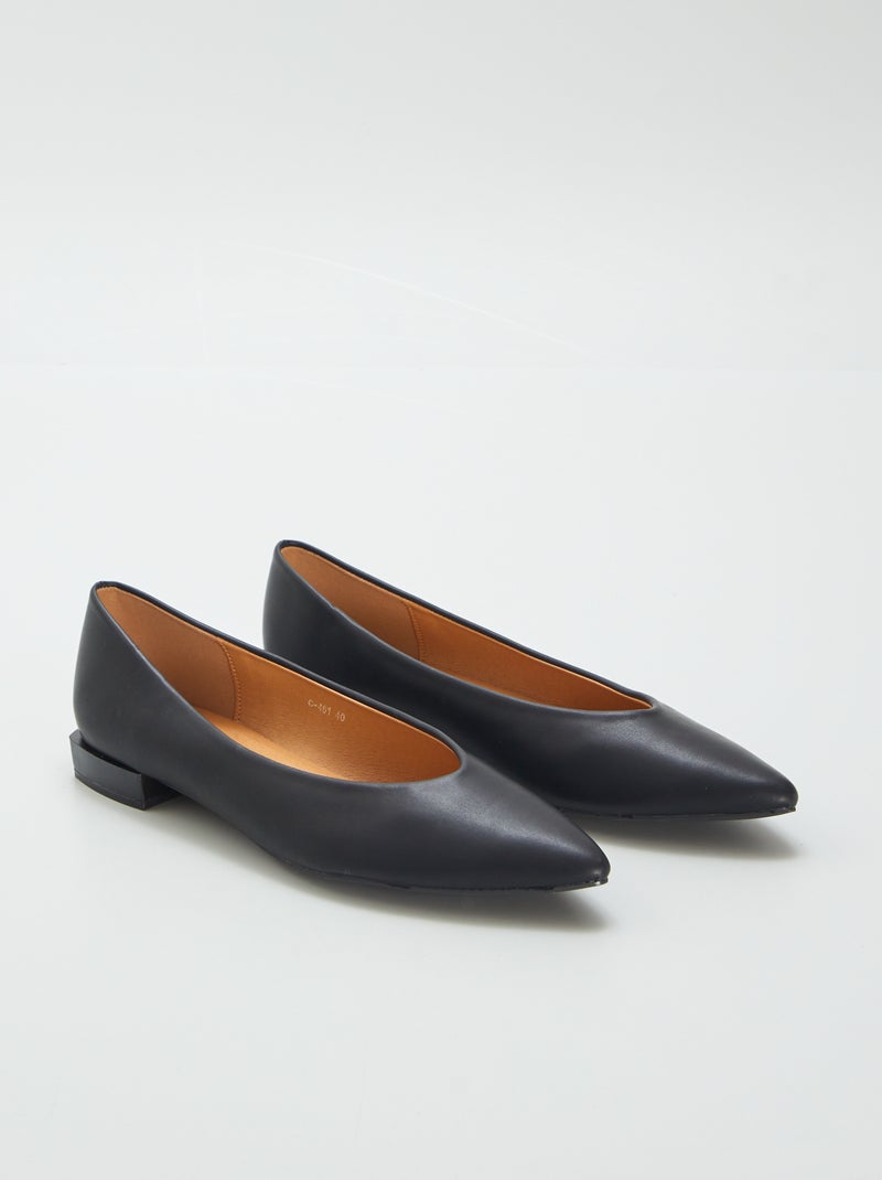 Ballerines Noir - Kiabi