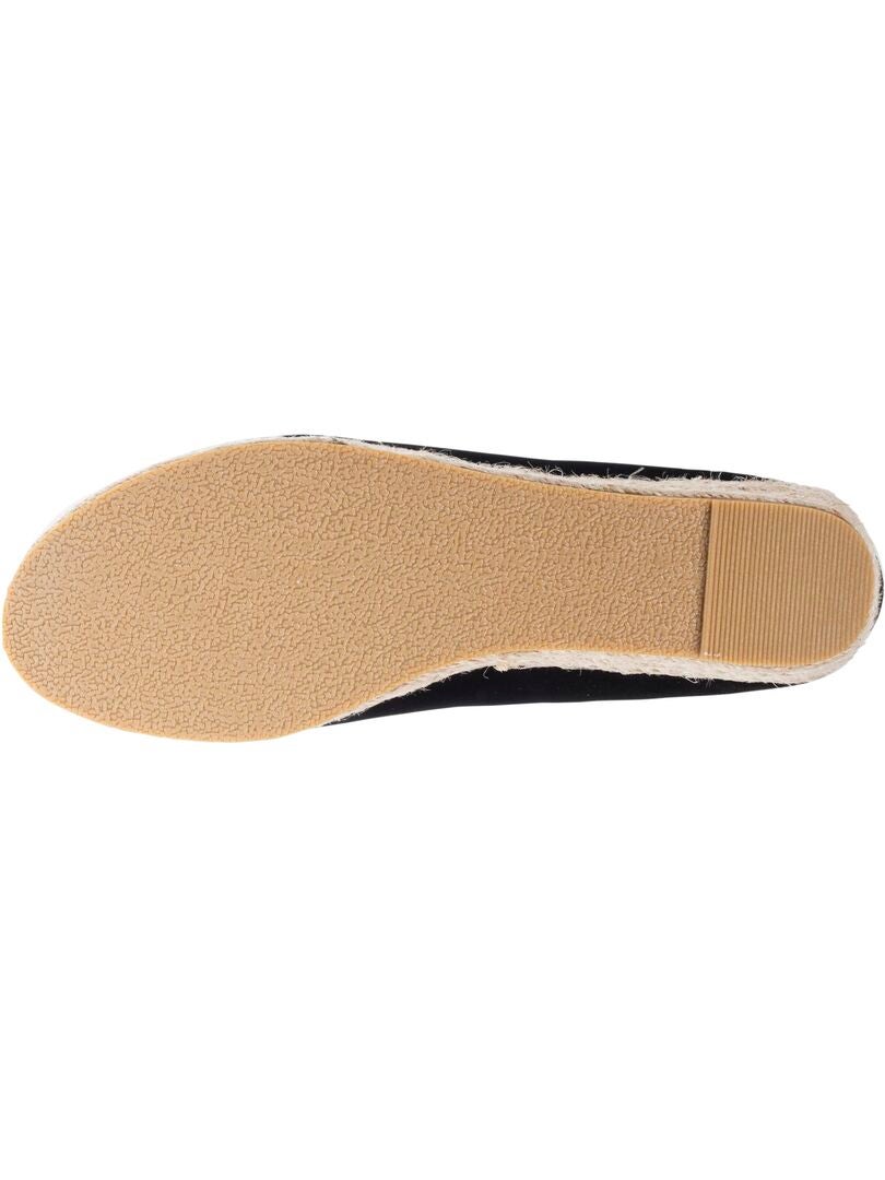 Ballerines Femme CHATTAWAK - Noir, Semelle Intérieure Cuir, Confort Souple, Taille 40