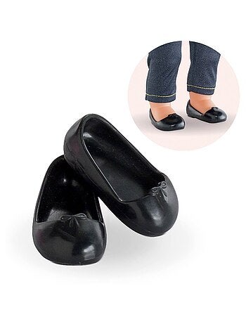 Ballerines Noires pour Poupée Ma Corolle