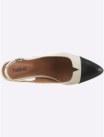 Ballerines Ouvertes à L'arrière De Fabrication Portugaise - Taille Standard - helline