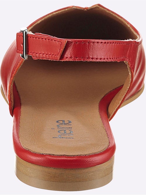 Ballerines Ouvertes à L'arrière De Fabrication Portugaise - Taille Standard - helline - Kiabi
