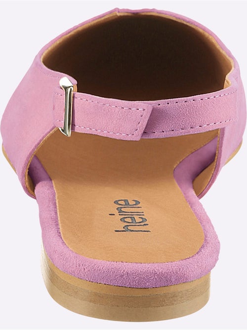 Ballerines Ouvertes à L'arrière De Fabrication Portugaise - Taille Standard - helline - Kiabi