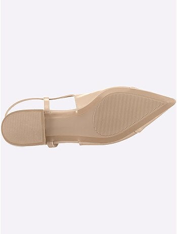 Ballerines Ouvertes à L'arrière Matière Synthétique - Taille Standard - Helline