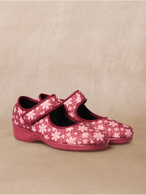 Ballerines pantoufles à scratch - PEDICONFORT - Kiabi