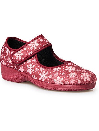 Ballerines pantoufles à scratch