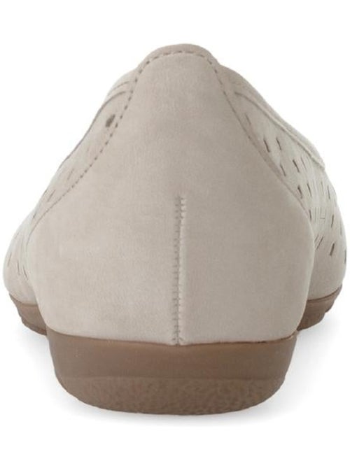 Ballerines perforées  en daim - Kiabi