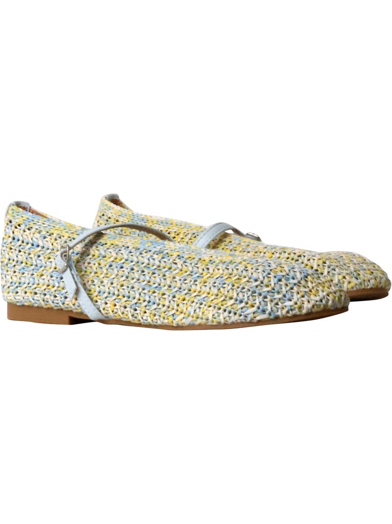 Ballerines Plate à Brides Findlay Bleu - Kiabi