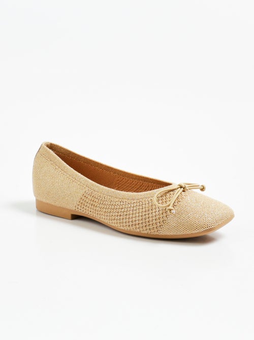 Ballerines plates en maille irisée - AFIBEL - Kiabi