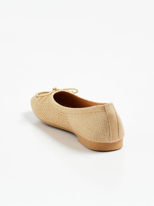 Ballerines plates en maille irisée - AFIBEL - Kiabi