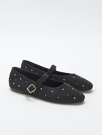 Ballerines plates en simili