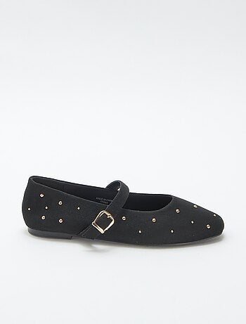Ballerines plates en simili