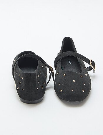 Ballerines plates en simili