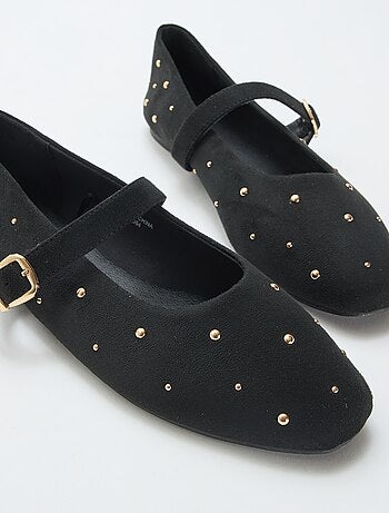 Ballerines plates en simili