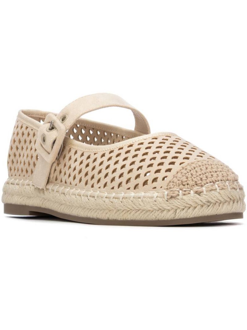 Ballerines plates pour femme ajourées Beige - Kiabi