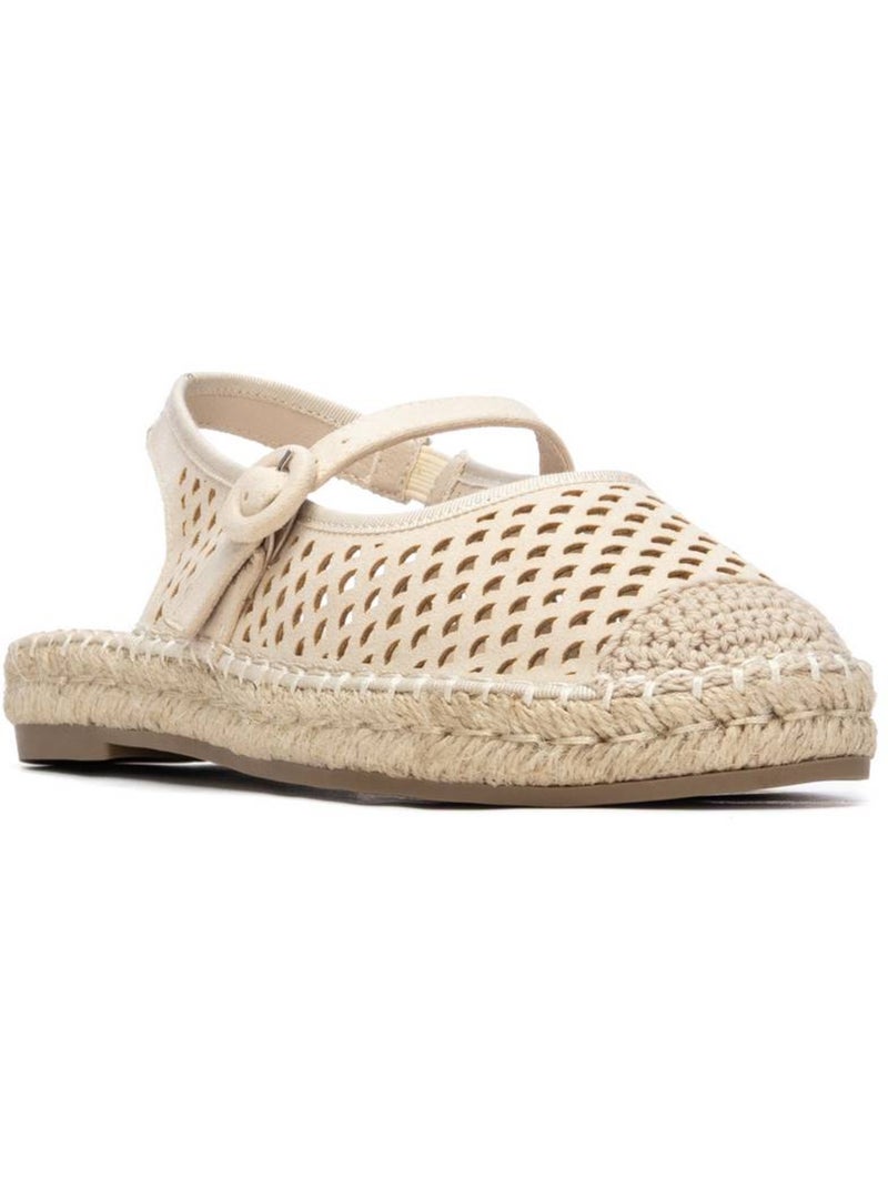 Ballerines plates pour femme ajourées Beige - Kiabi