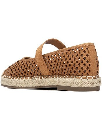 Ballerines plates pour femme ajourées