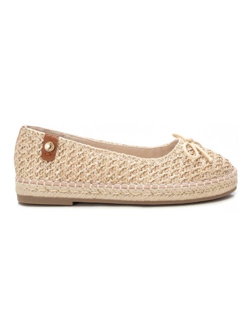 Ballerines plates pour femme avec semelle en jute - Kiabi