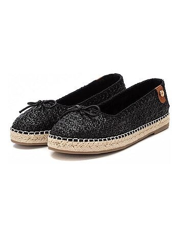 Ballerines plates pour femme avec semelle en jute