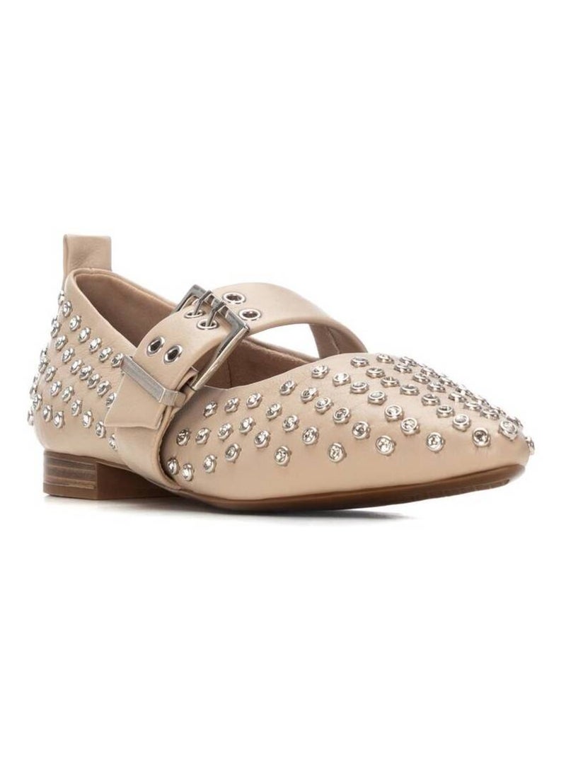 Ballerines plates pour femme Beige - Kiabi