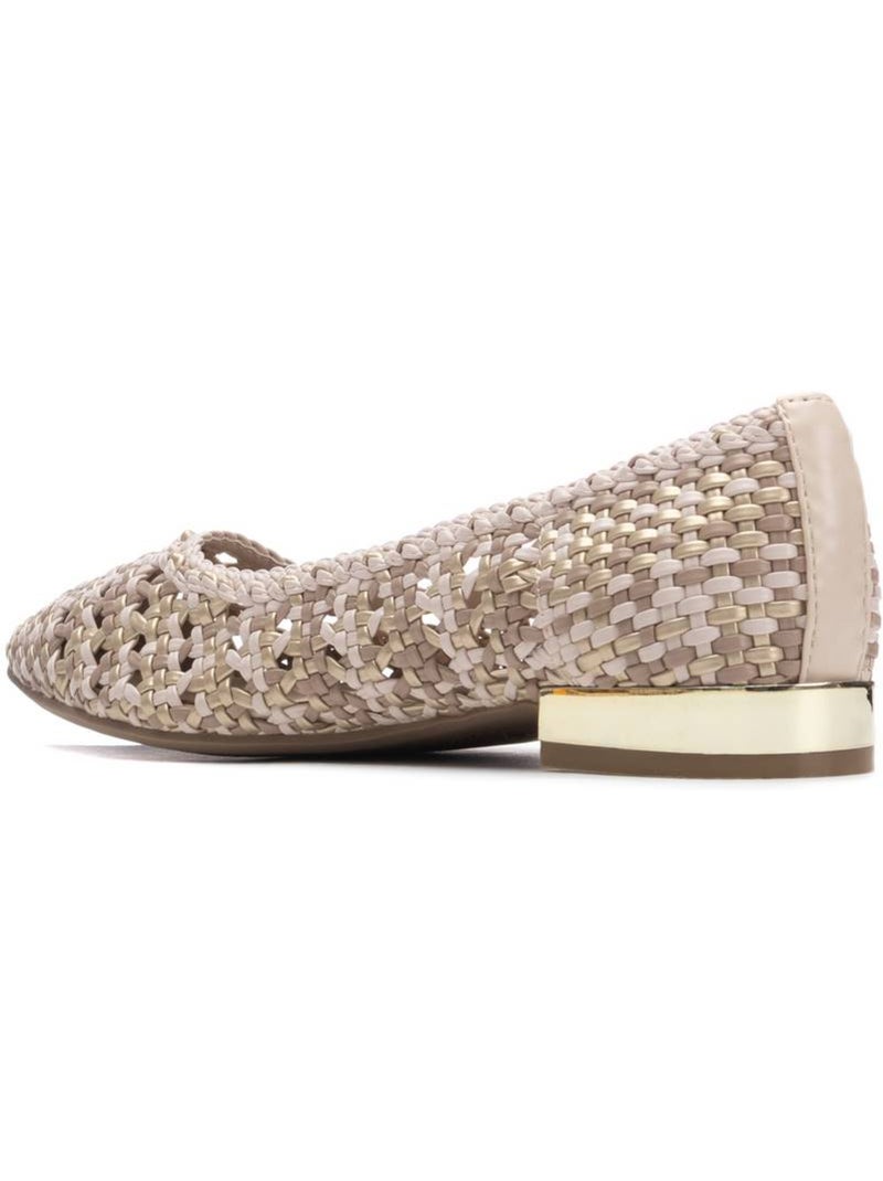 Ballerines plates pour femme Beige - Kiabi