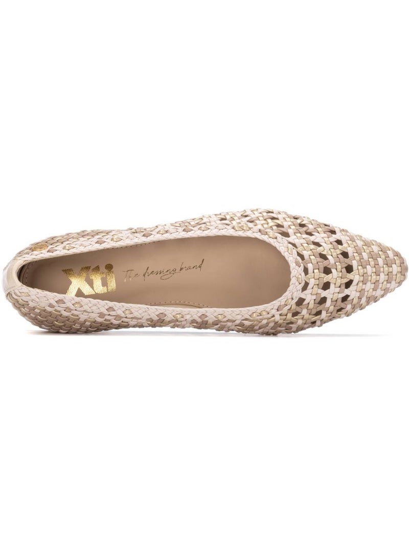 Ballerines plates pour femme Beige - Kiabi