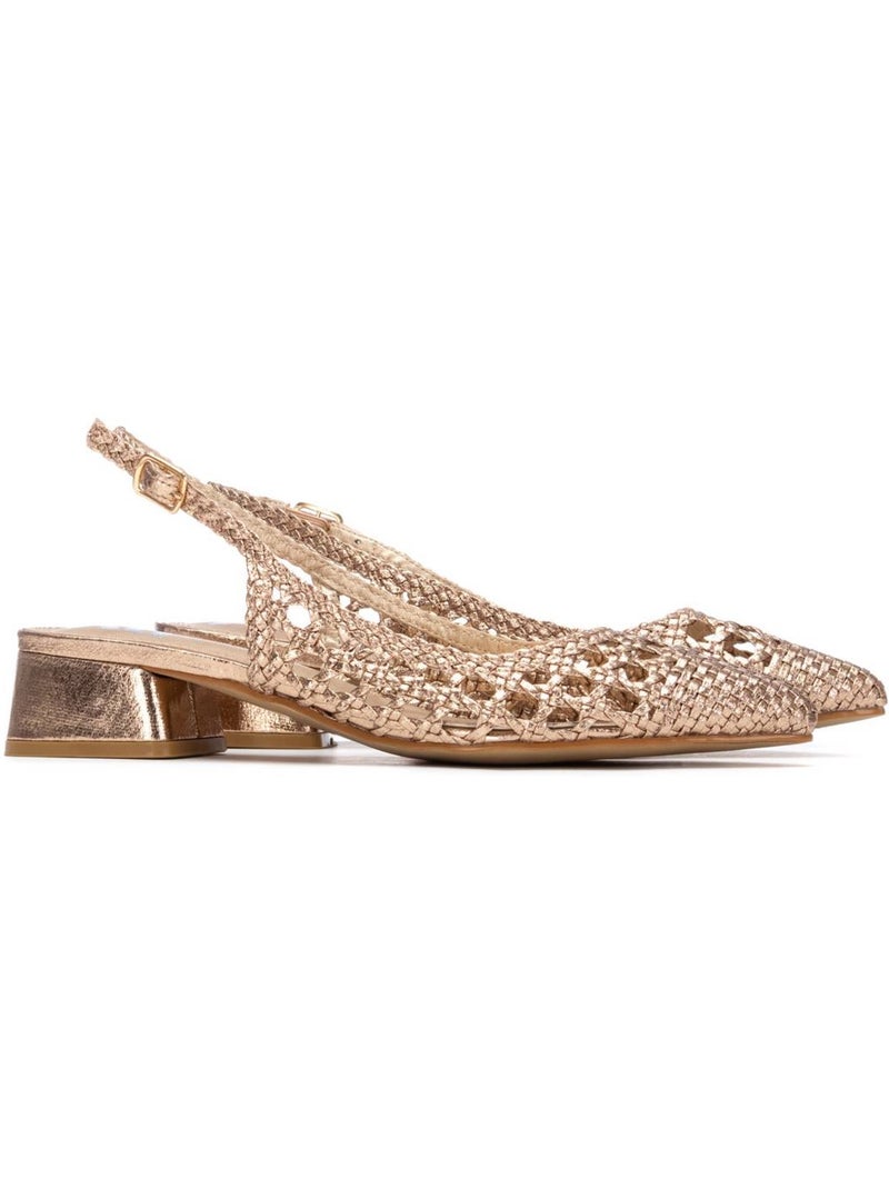 Ballerines plates pour femme Crème - Kiabi