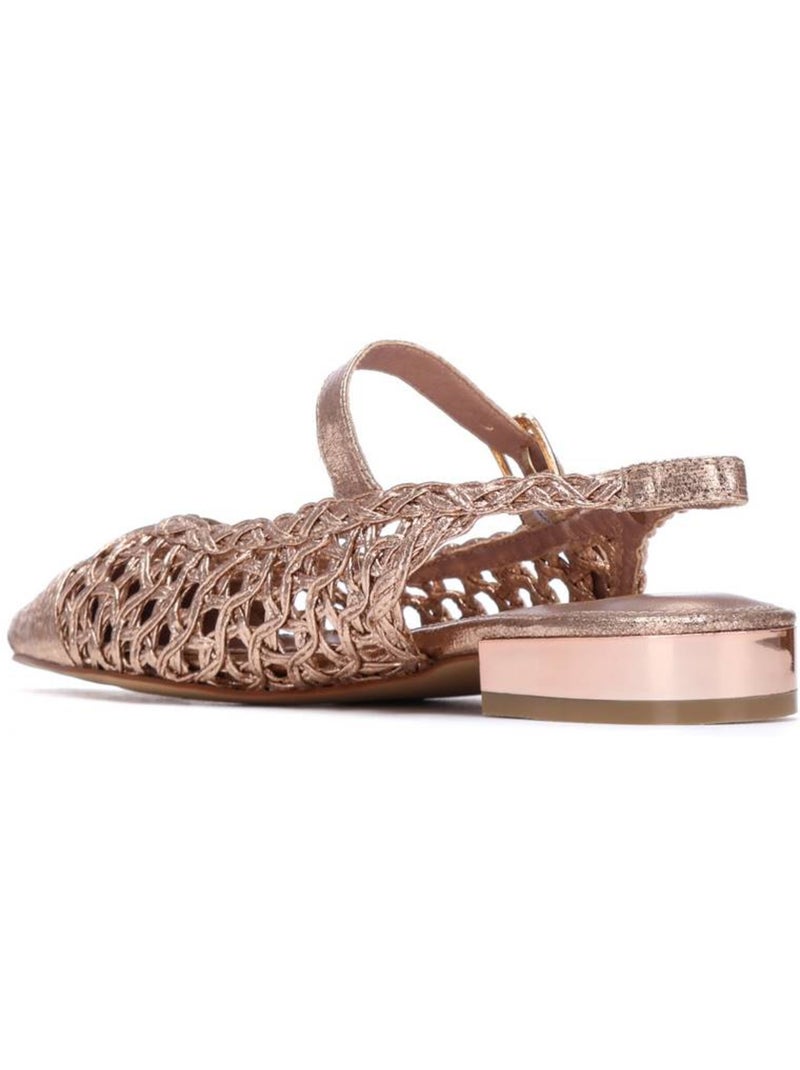 Ballerines plates pour femme Crème - Kiabi