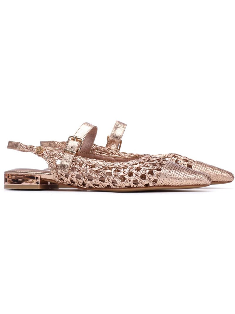 Ballerines plates pour femme Crème - Kiabi